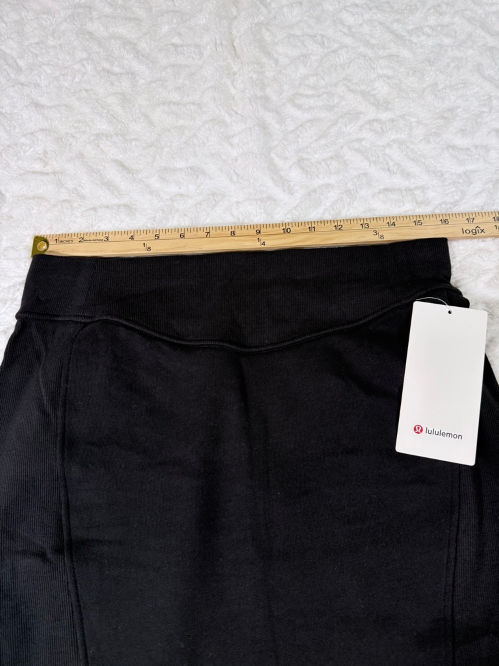 Lululemon Scuba HR high rise Black Performance Mini Skirt - NWT - size L - Picture 10 of 13